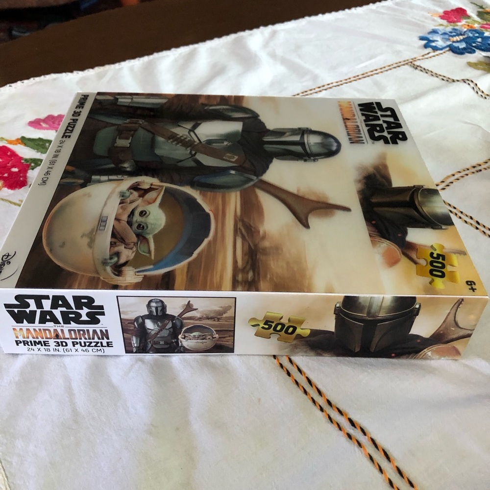 Star Wars The Mandalorian Prime 3D Puzzle 500 Pieces. Sealed/ New in Box - Picture 6 of 9